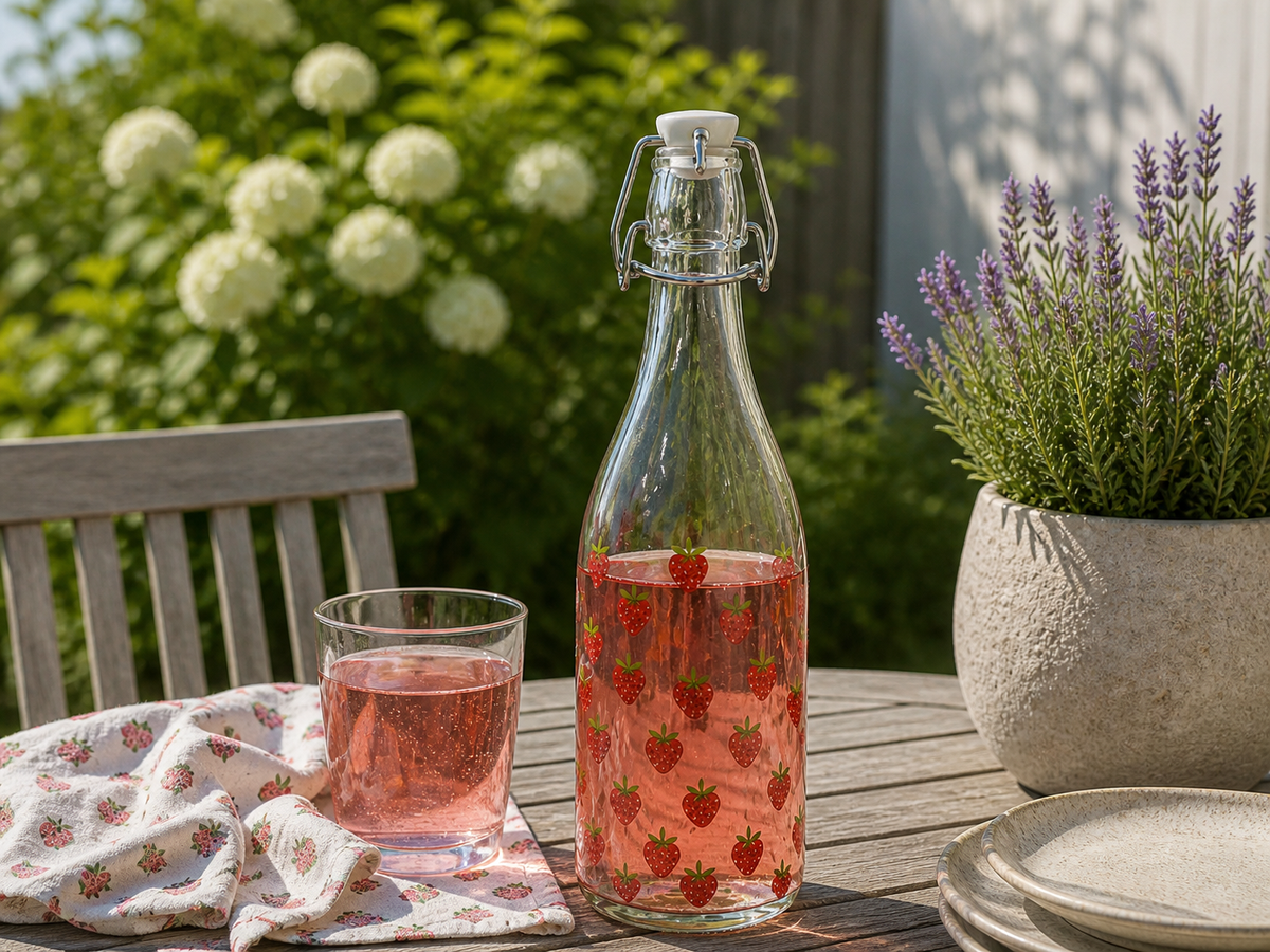 Bouteille à eau - Fraise