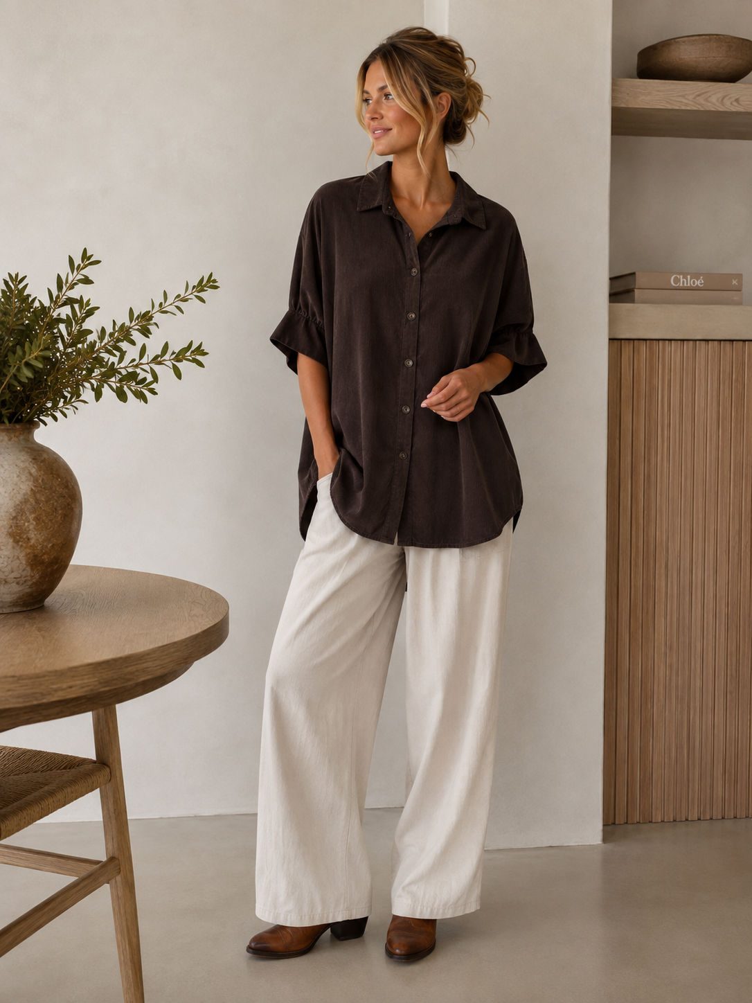 Chemise Kaori moro