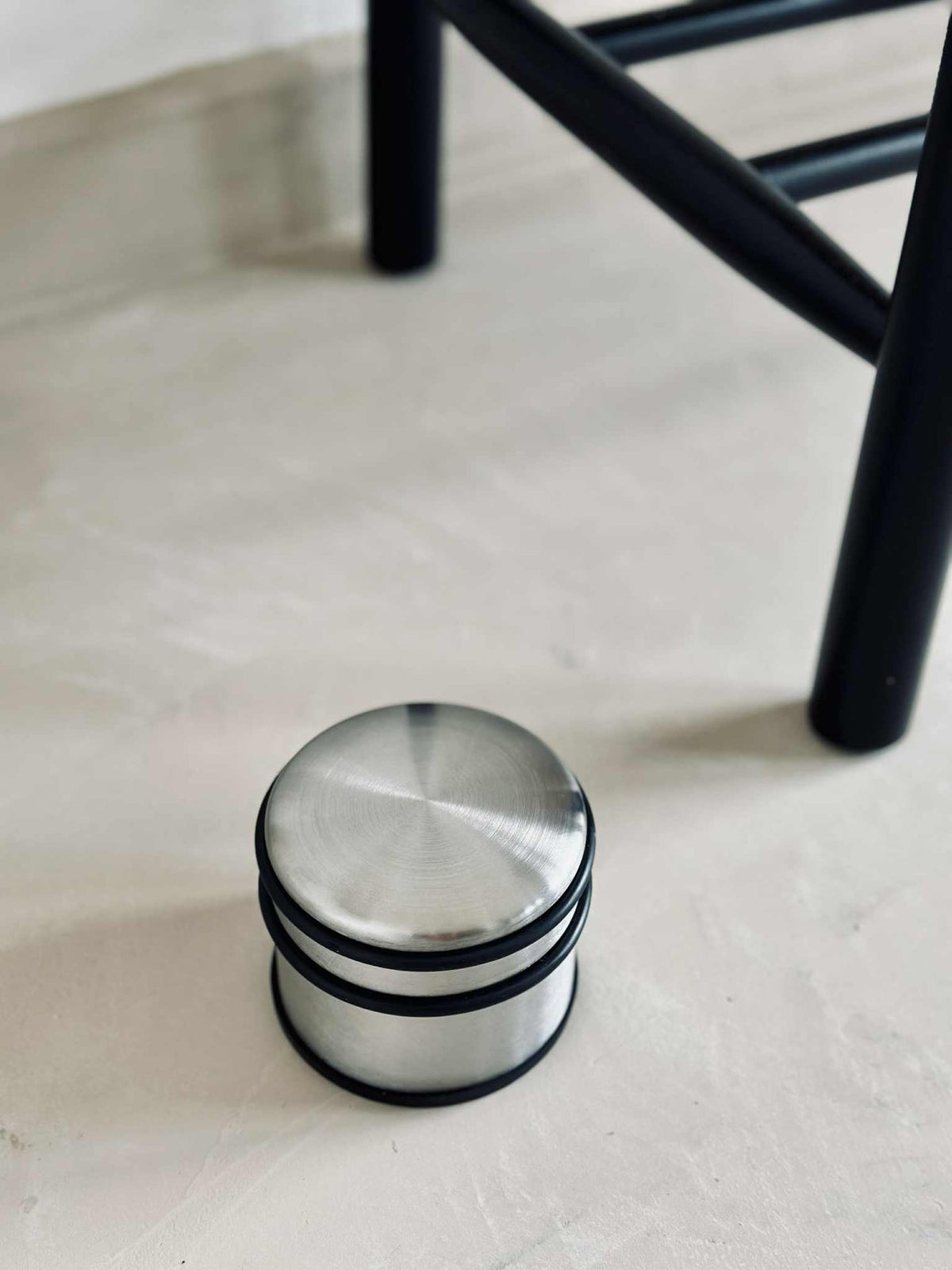 Butée de porte acier inoxydable