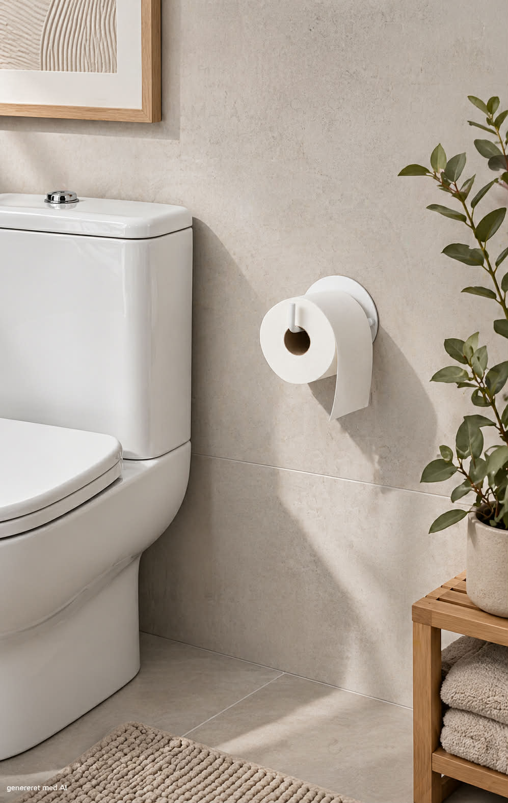 Porte-rouleau de papier toilette - White