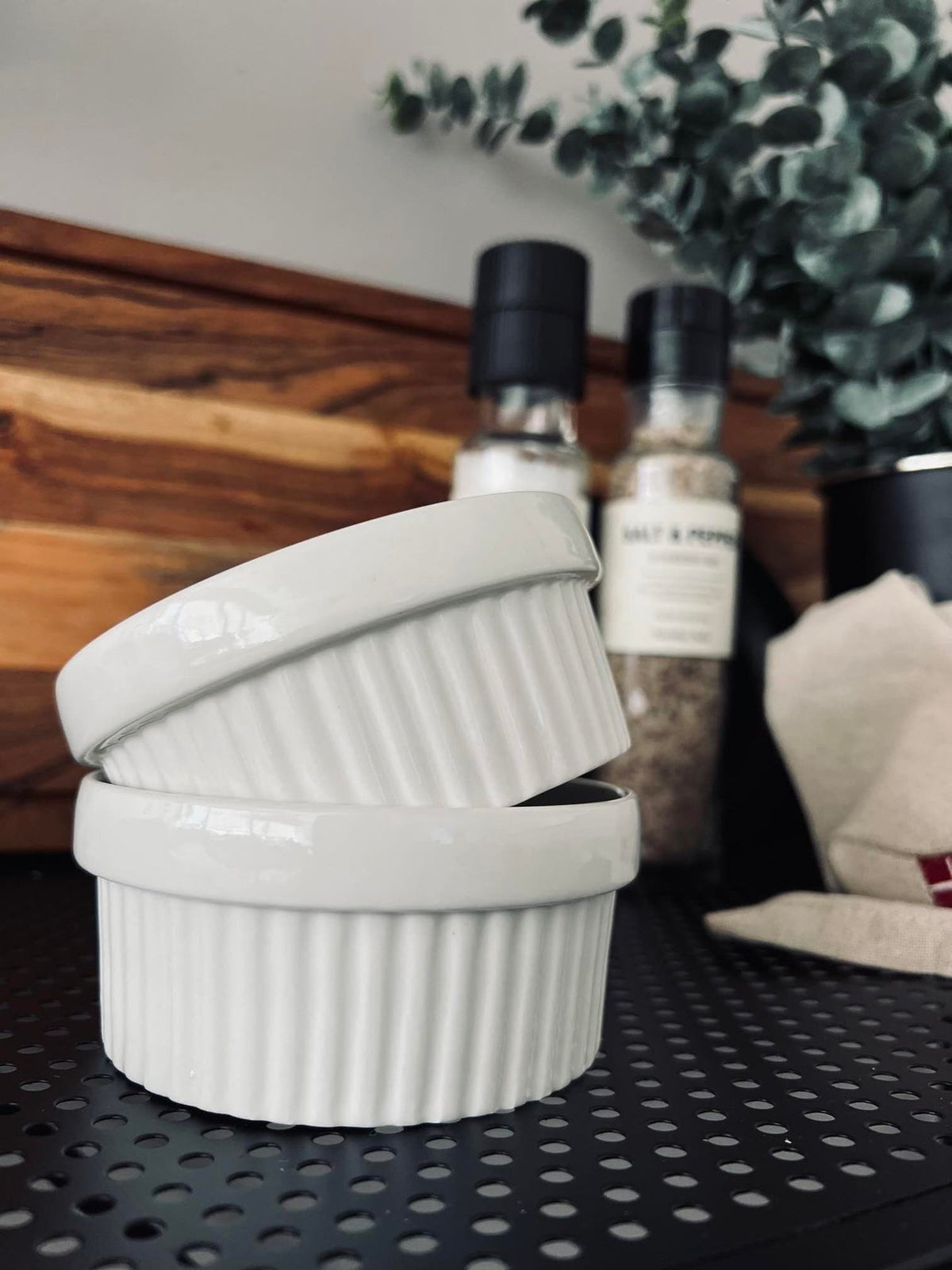 Bols en porcelaine blanche - Lot de 2