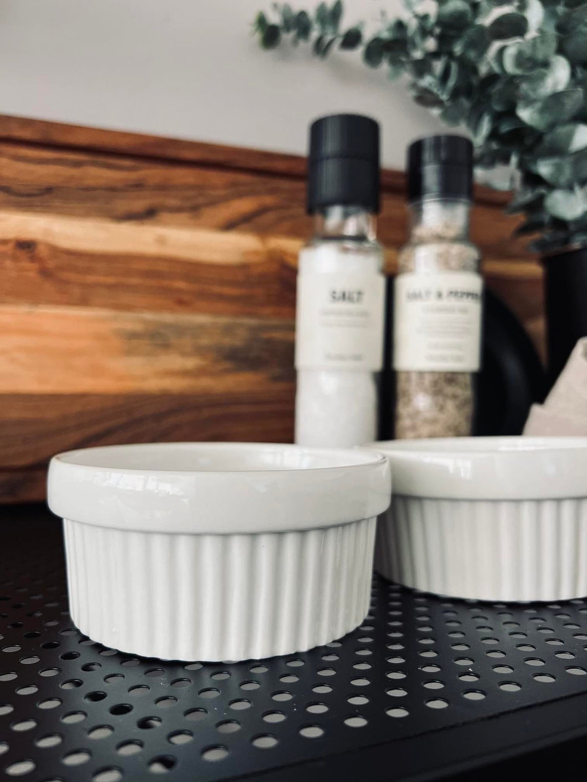 Bols en porcelaine blanche - Lot de 2
