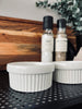 Bols en porcelaine blanche - Lot de 2