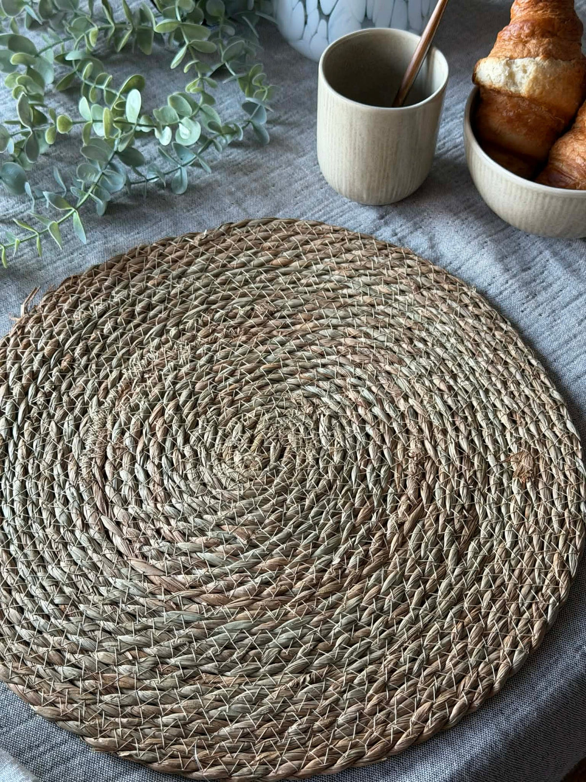 Set de table en herbes marines - Naturel