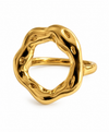 Bague Brianna plaquée or