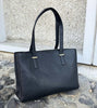 Sac de travail / cabas - Black leather
