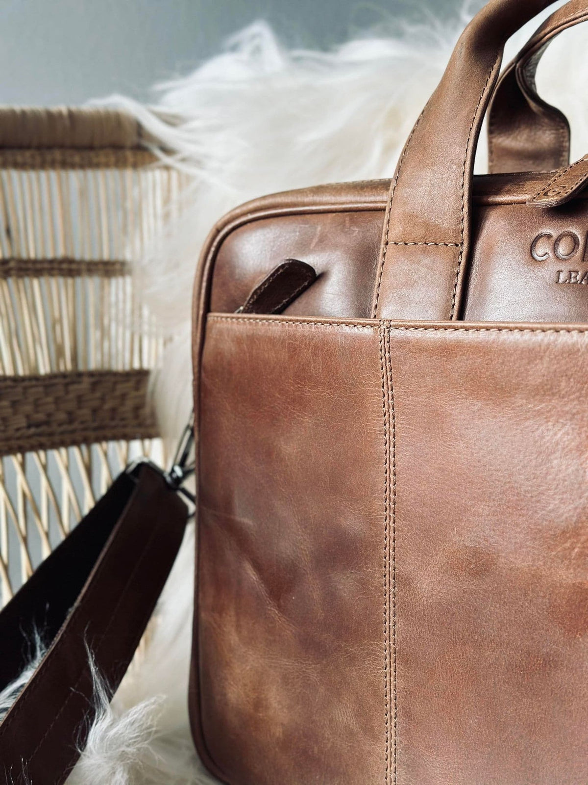 Sac ordinateur portable MELLO - Camel