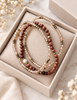 Bracelets Leah Naturel/Cognac – Lot de 3 pièces