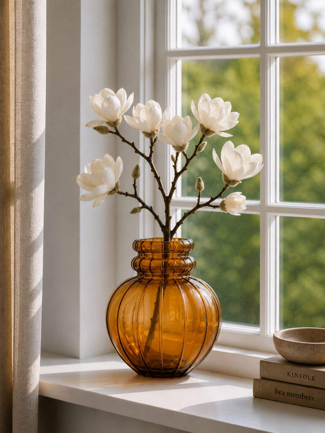 Vase Mary - Ambre