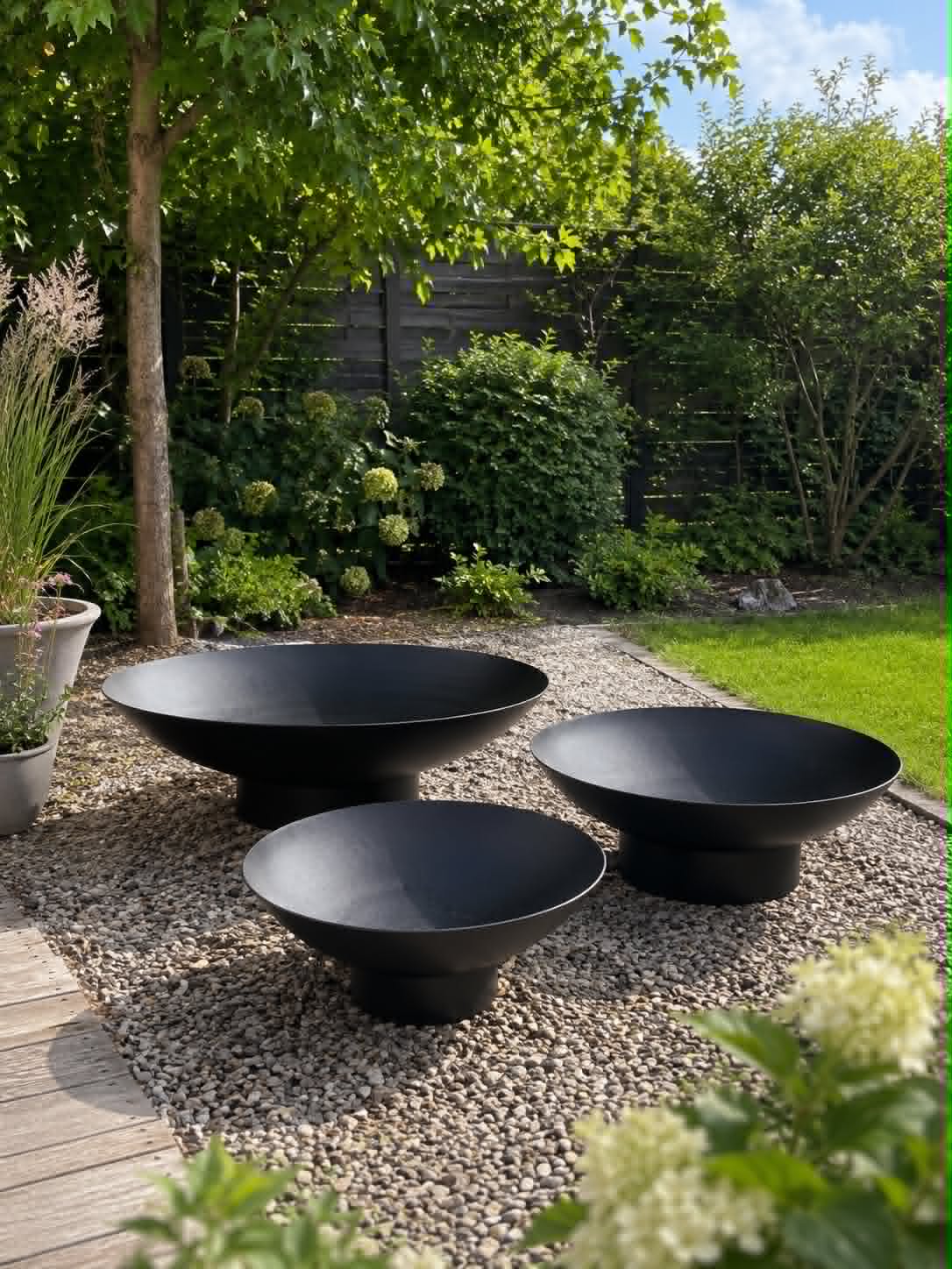 Bassin miroir avec bague - plusieurs tailles