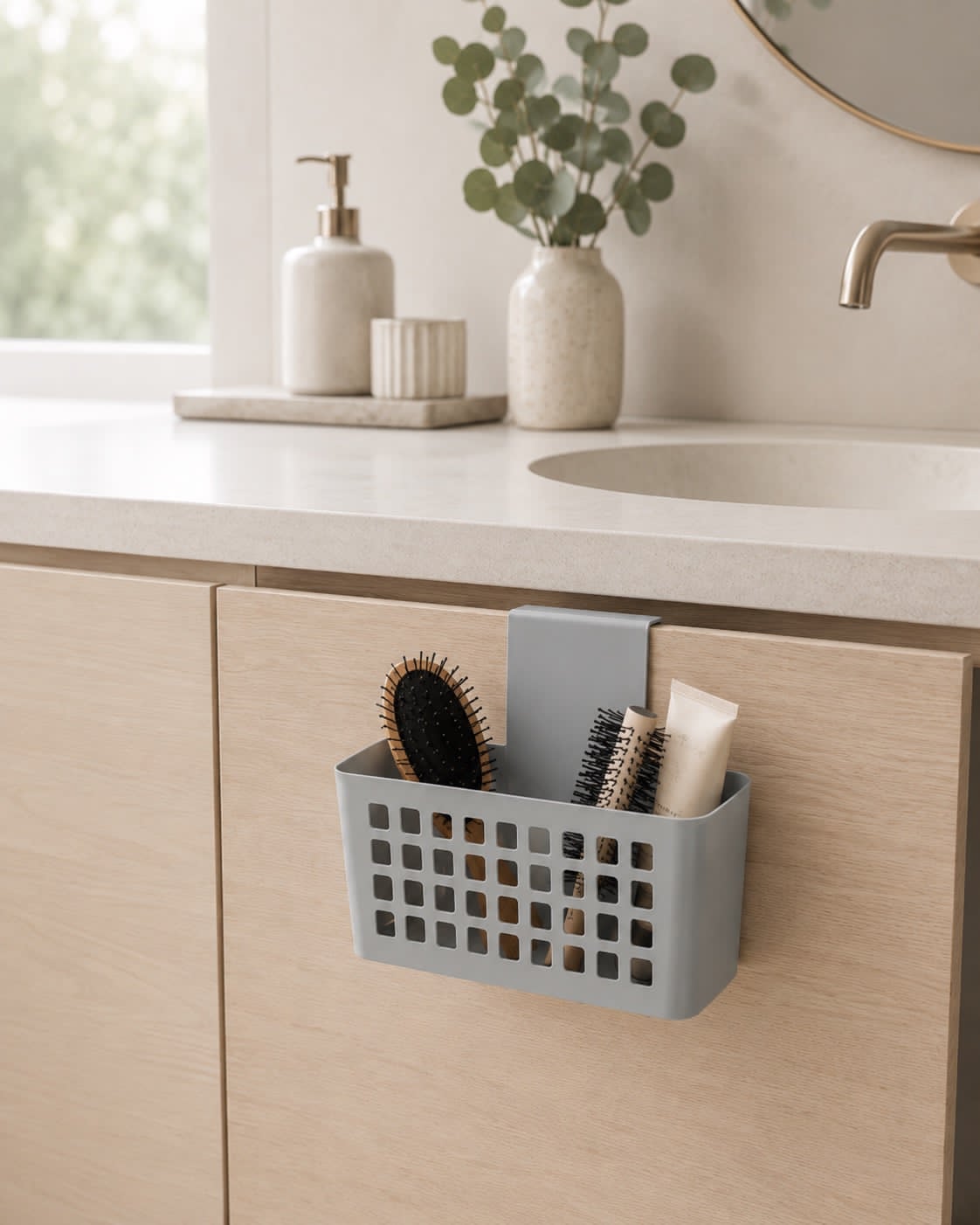 Panier suspendu - Gris