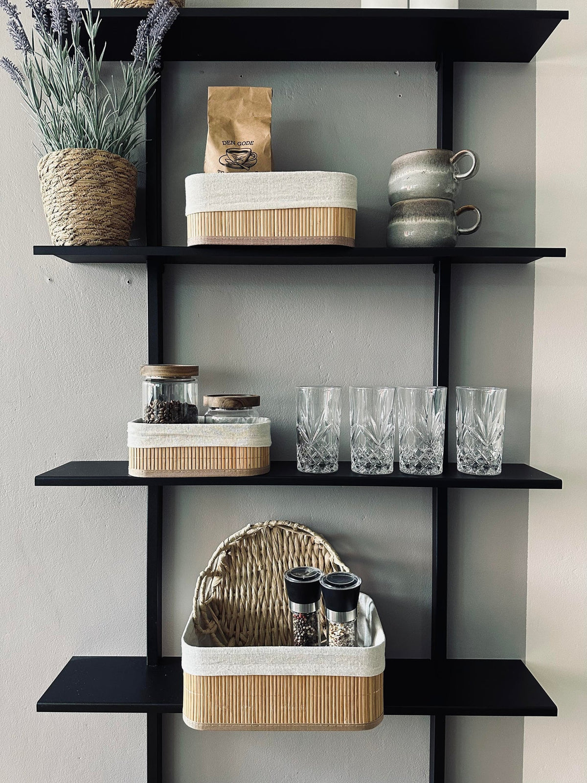 Paniers 3 pcs - Bambou
