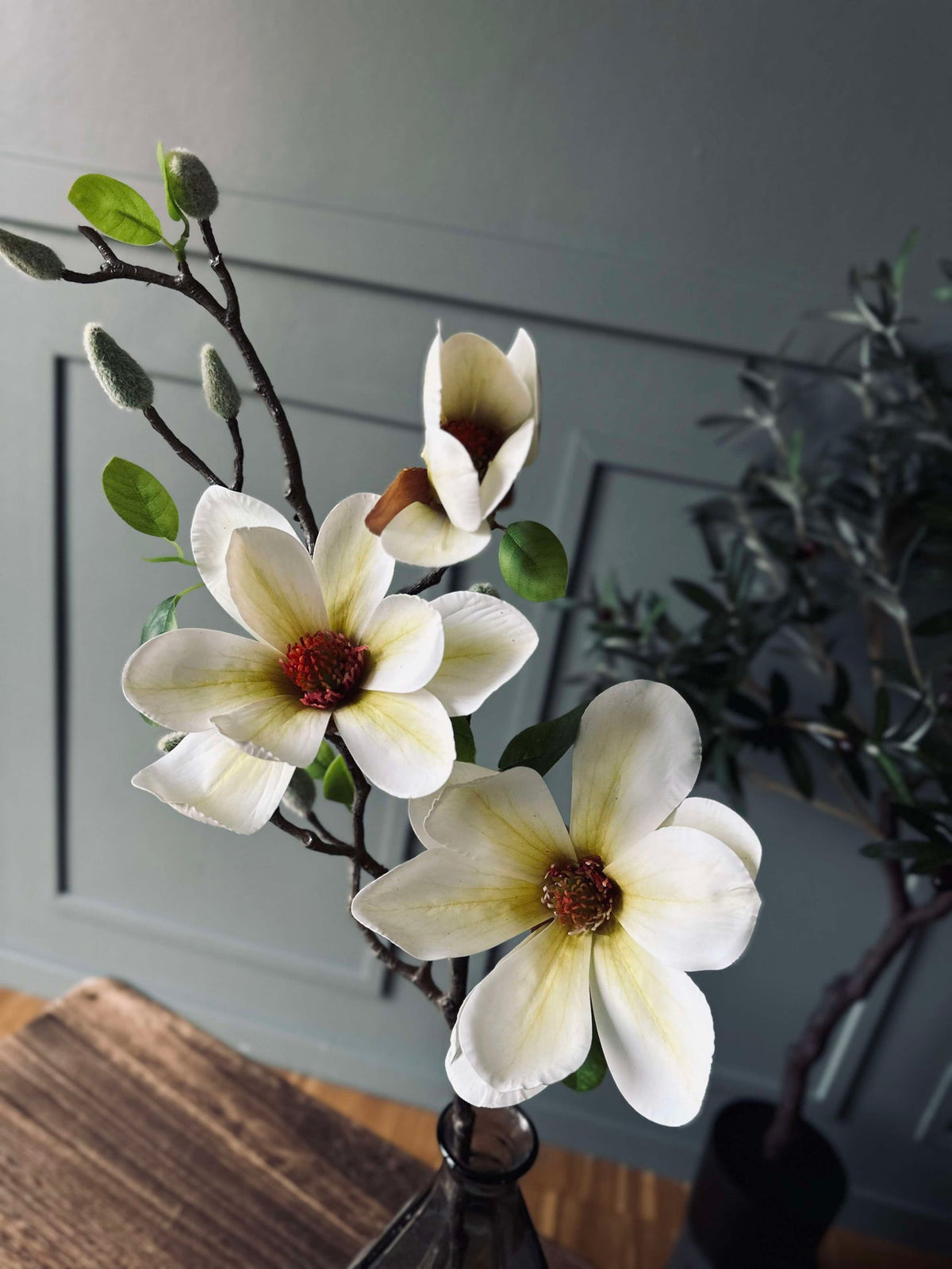 Fleur Magnolia - Blanc