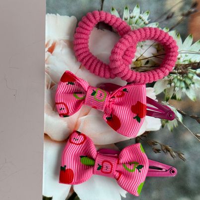 Set d’accessoires pour cheveux Mynte - Rose