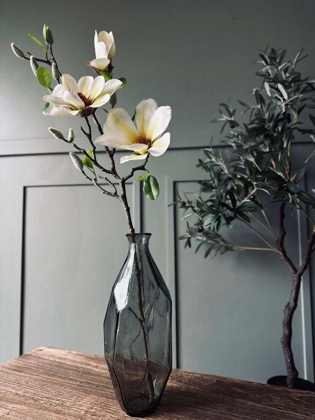 Fleur Magnolia - Blanc