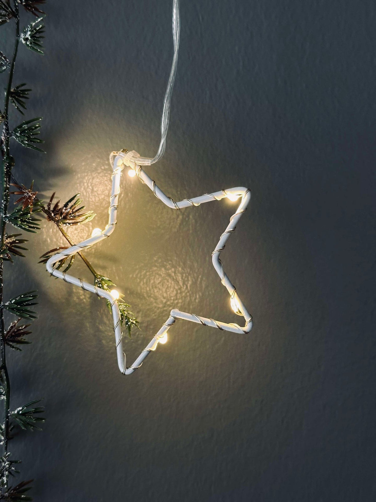 Guirlande lumineuse LED avec étoiles