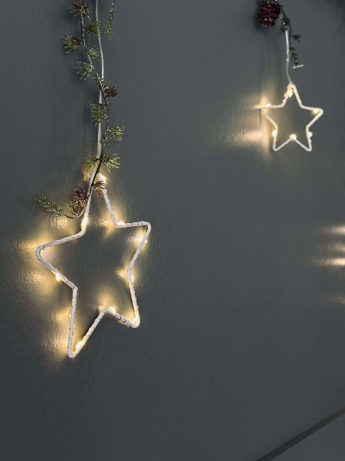 Guirlande lumineuse LED avec étoiles