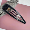 Barrette Black Glitter - 1 pièce