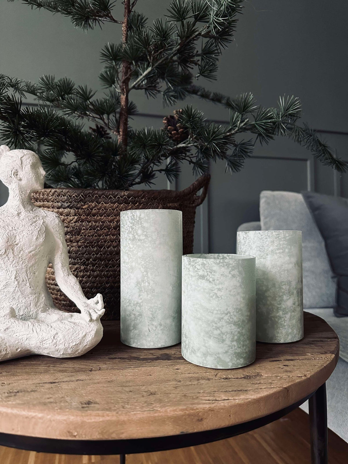 Lumière LED FROZEN - Menthe 3 pièces