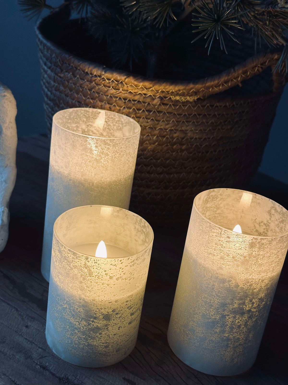 Lumière LED FROZEN - Menthe 3 pièces