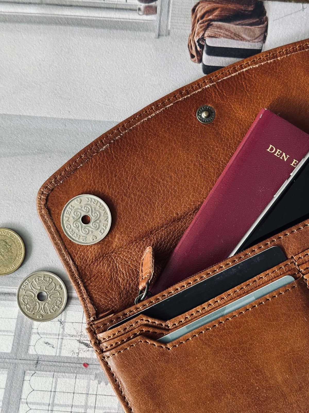 Portefeuille Big URBAN Walnut