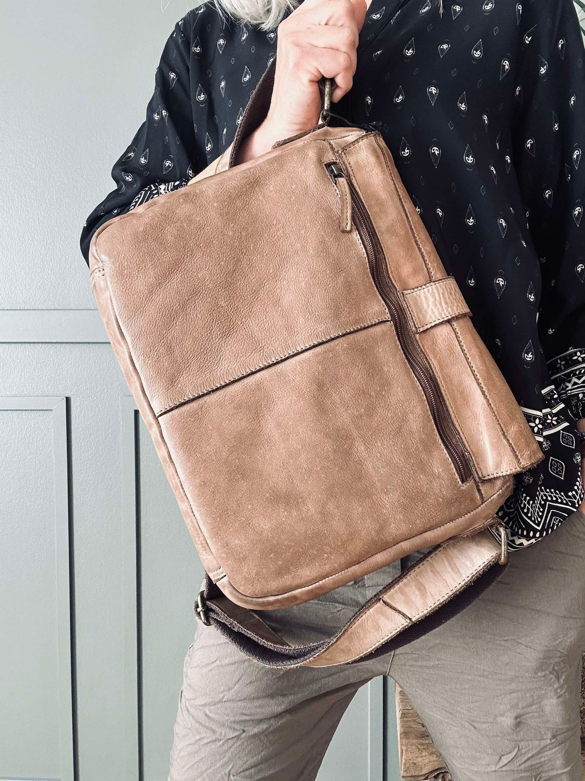 Sac de travail - Raw Taupe