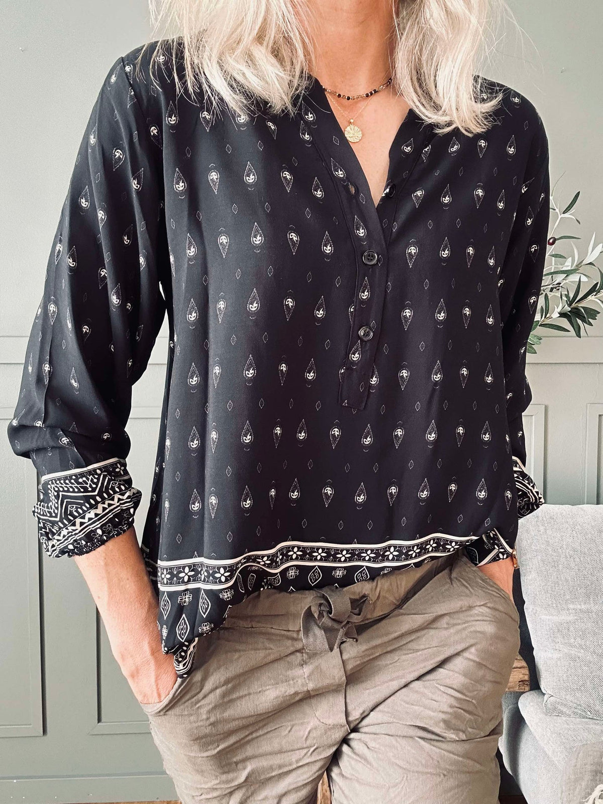 Chemisier Ella black