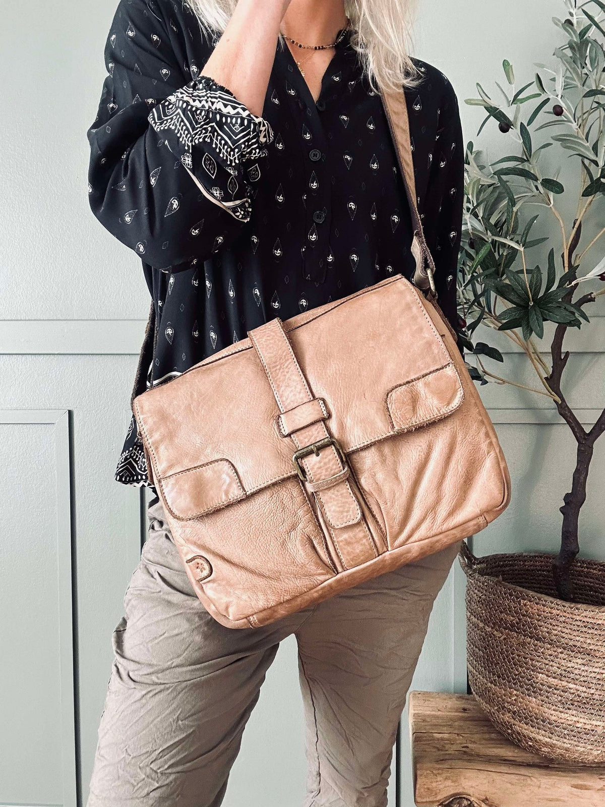 Sac de travail - Raw Taupe