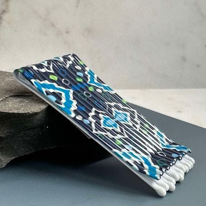 Barrettes à cheveux Blue - 12 pcs