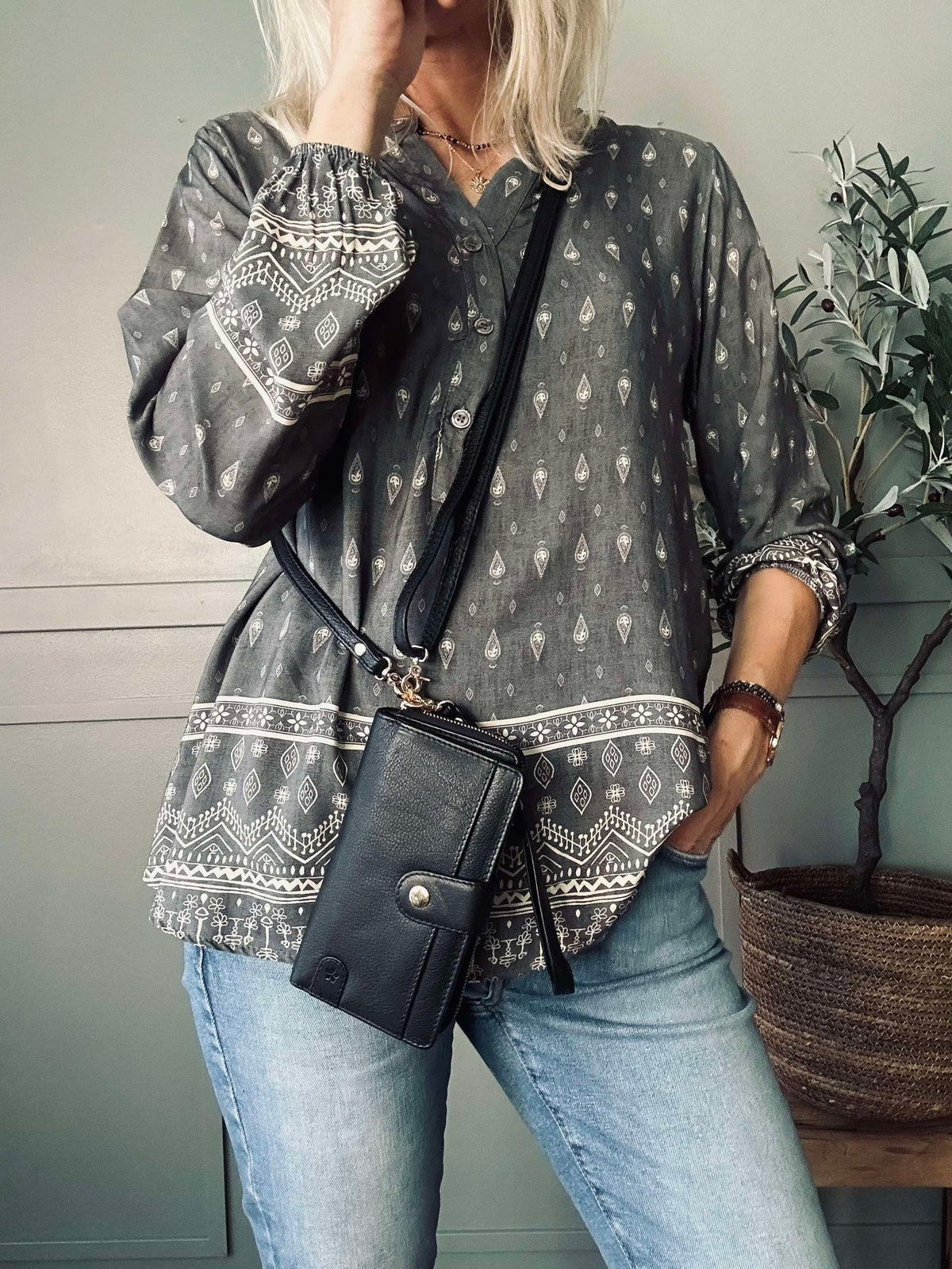 Clutch Posh – Noir / Argent