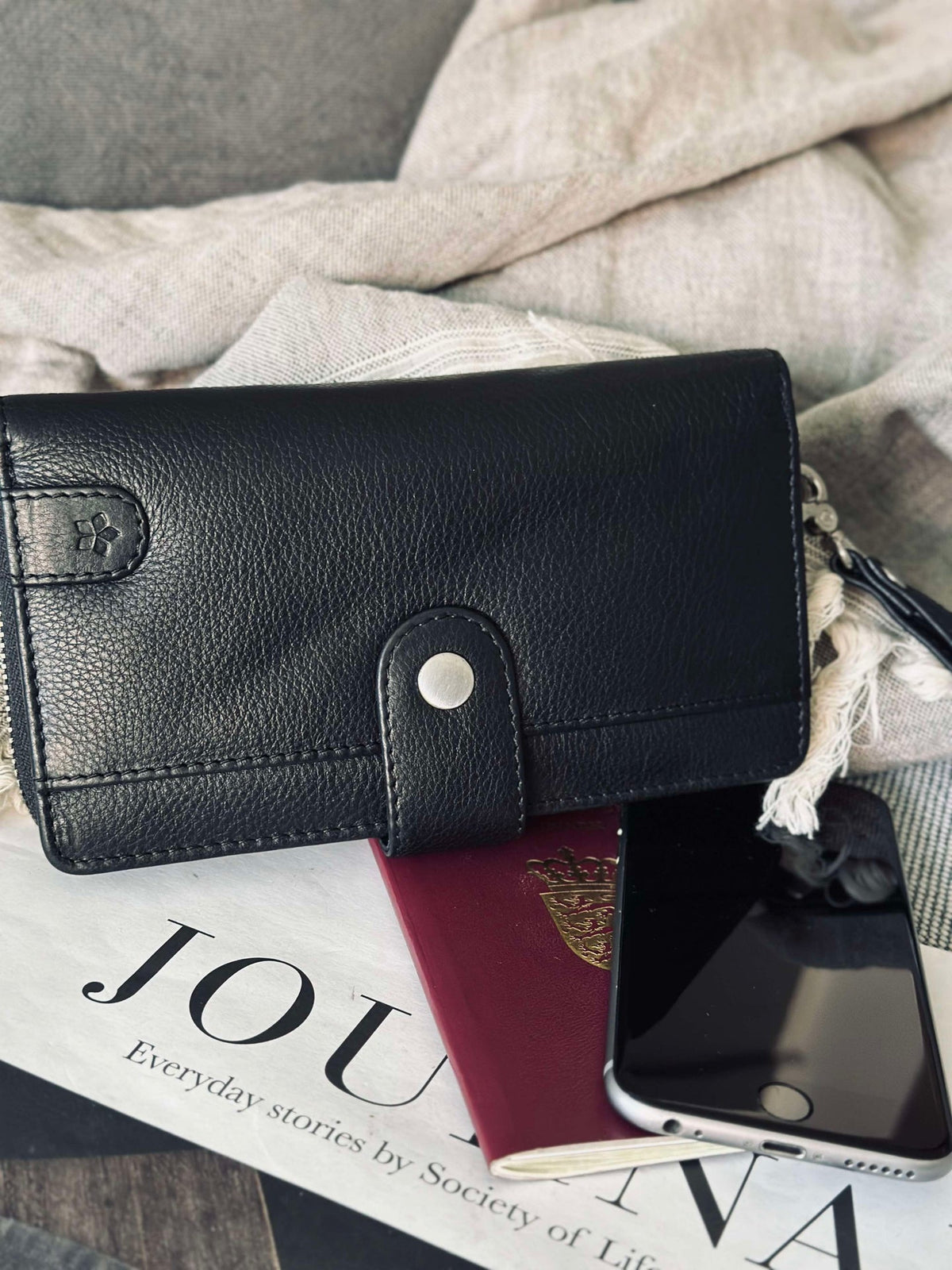 Clutch Posh – Noir / Argent