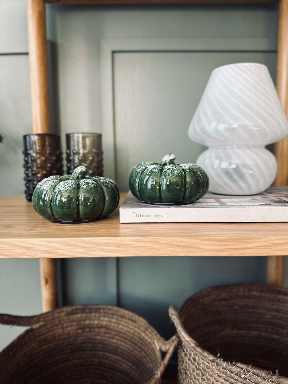 Citrouille small - Céramique verte