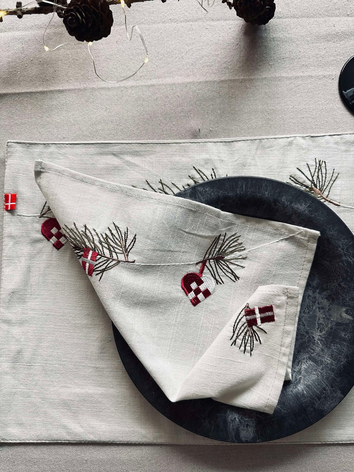 Serviette de table nostalgie