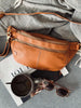 Bumbag Astrid - Cognac / Doré