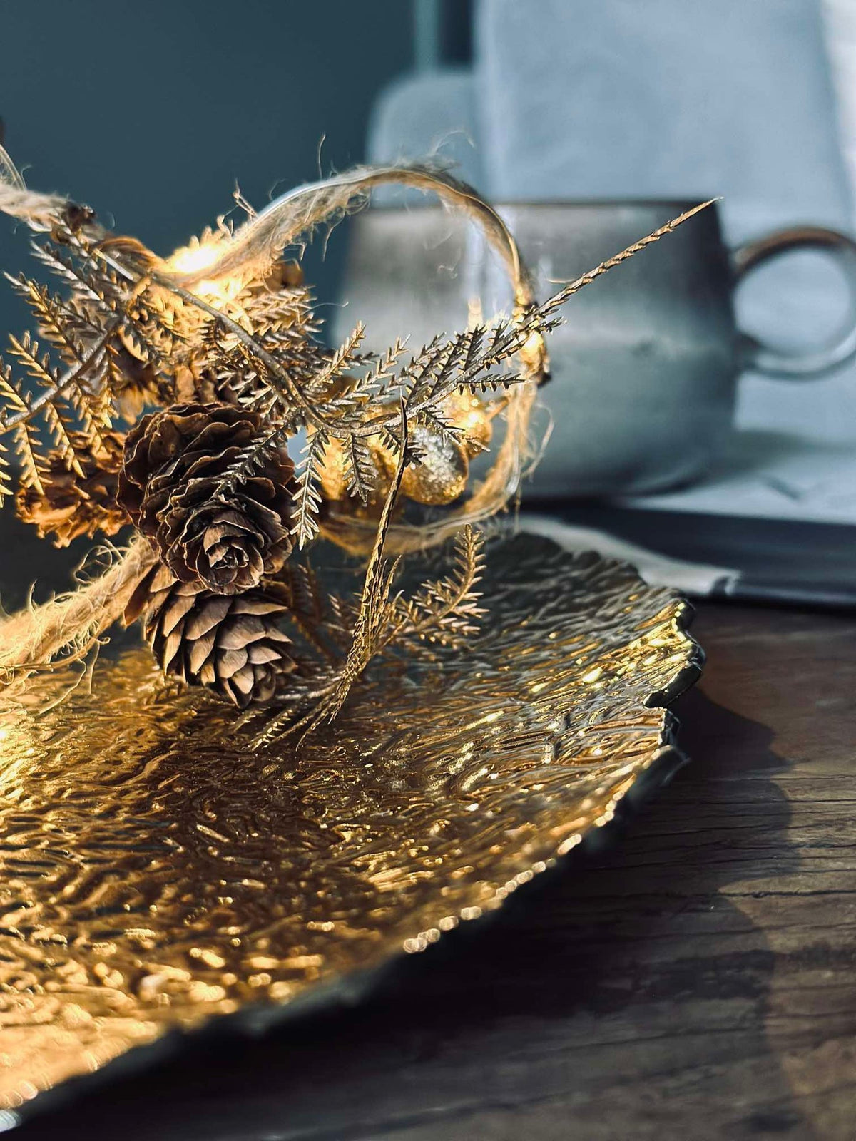Plat / sous-assiette - Golden