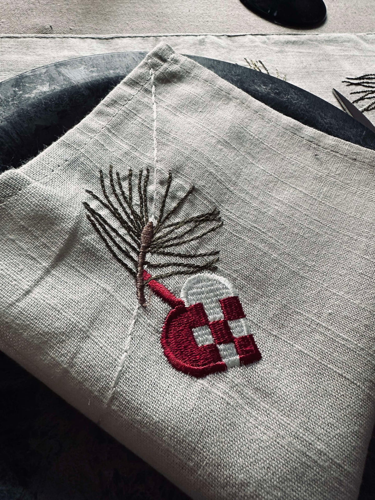 Serviette de table nostalgie