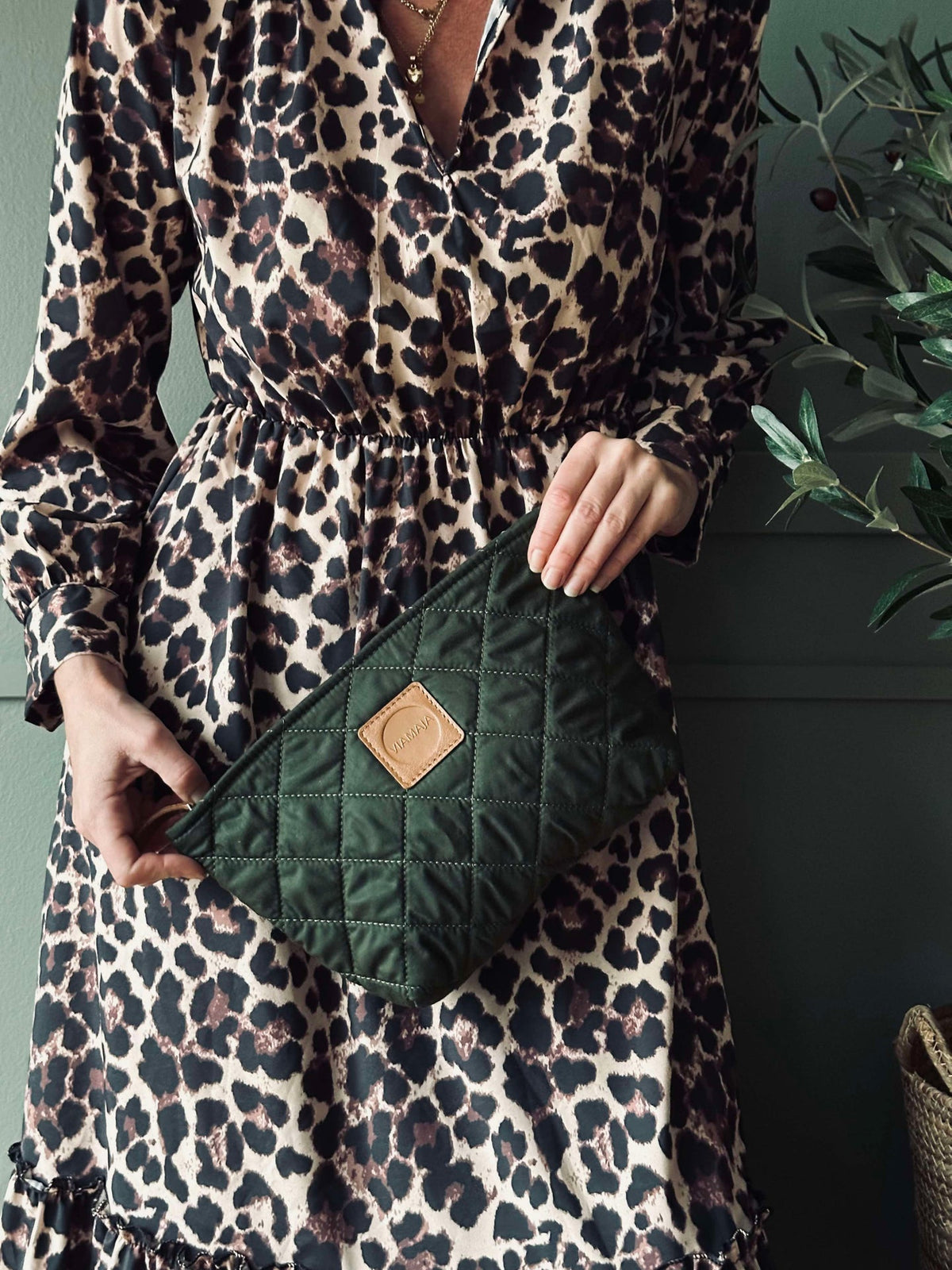 Trousse de toilette / pochette Vert