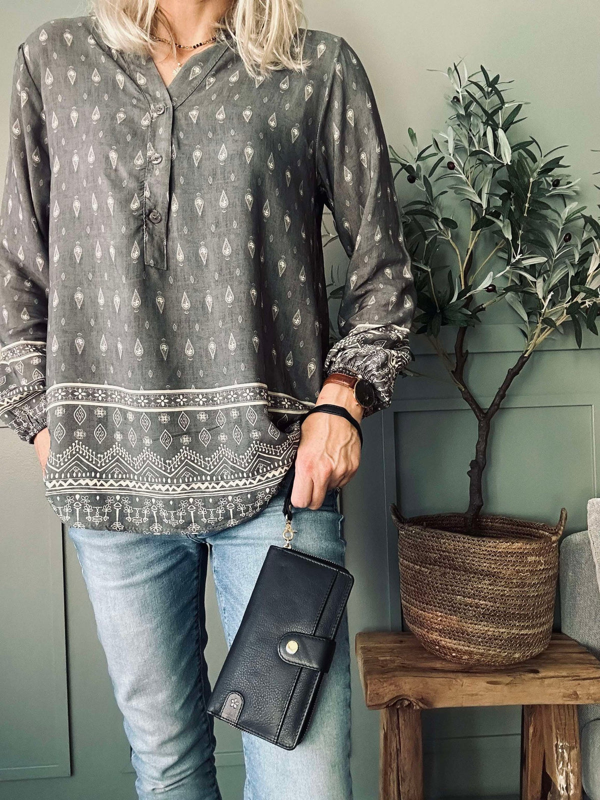 Clutch Posh – Noir / Argent