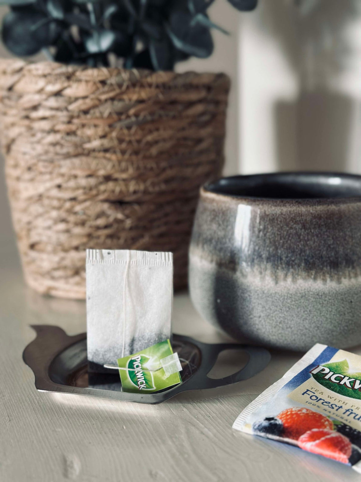 Plateau pour sachet de thé