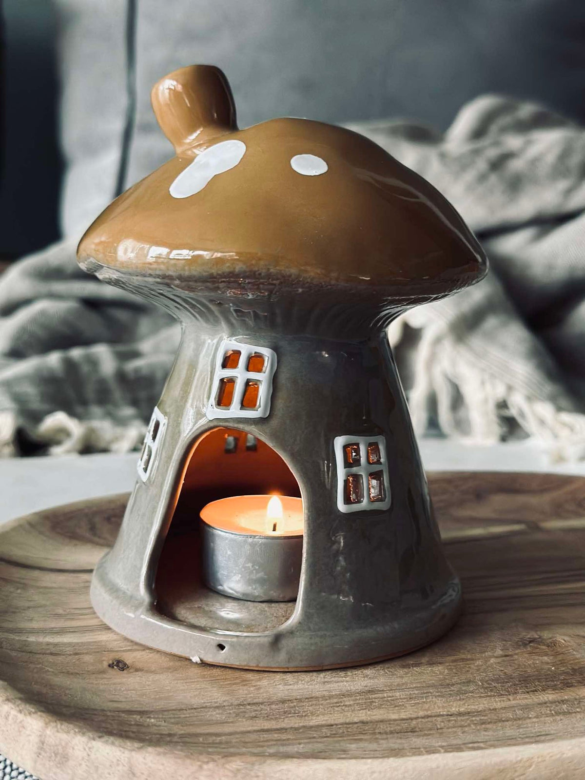 Maison lumineuse Mushroom