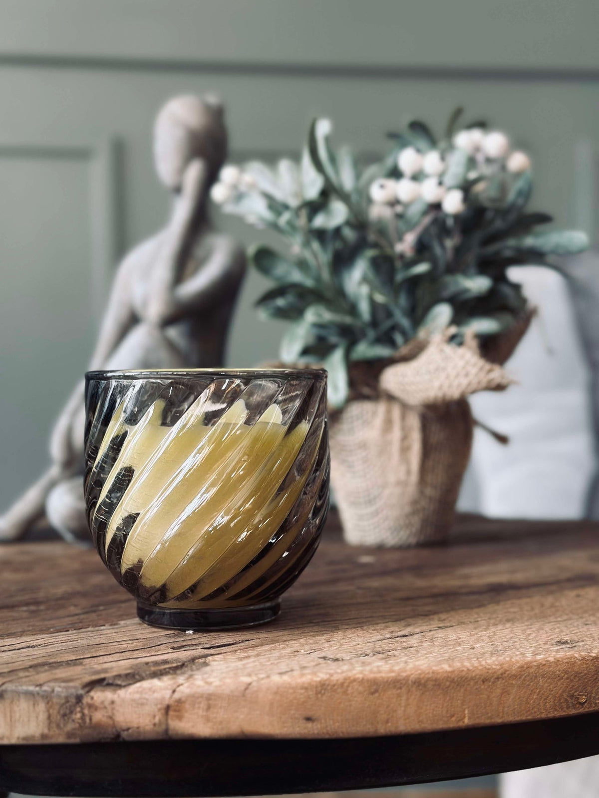 Bougie parfumée en verre - ABSOLUTE TABAC