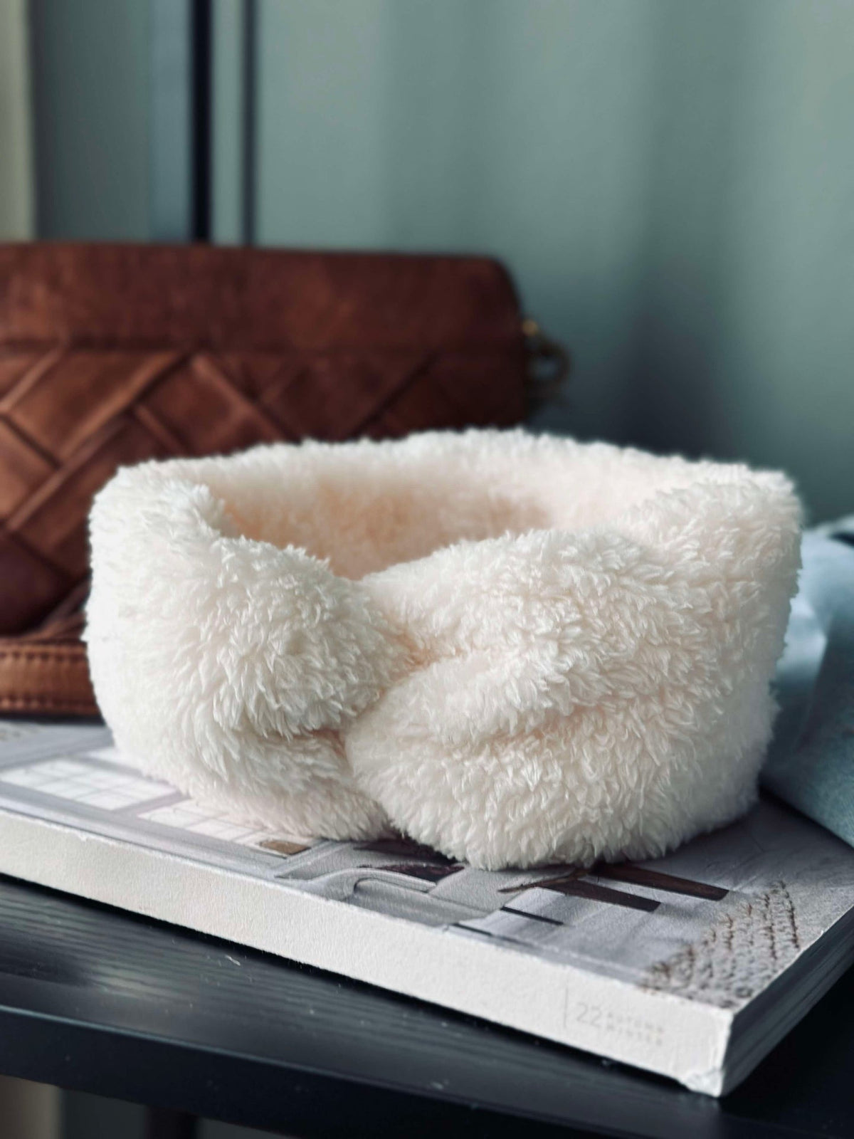 Bandeau Fleece - White