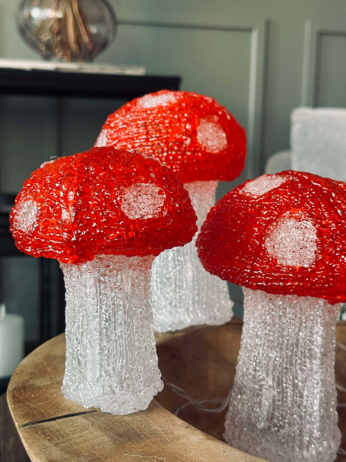 Lot Mushroom de 5 lampes - Homologué pour intérieur et extérieur