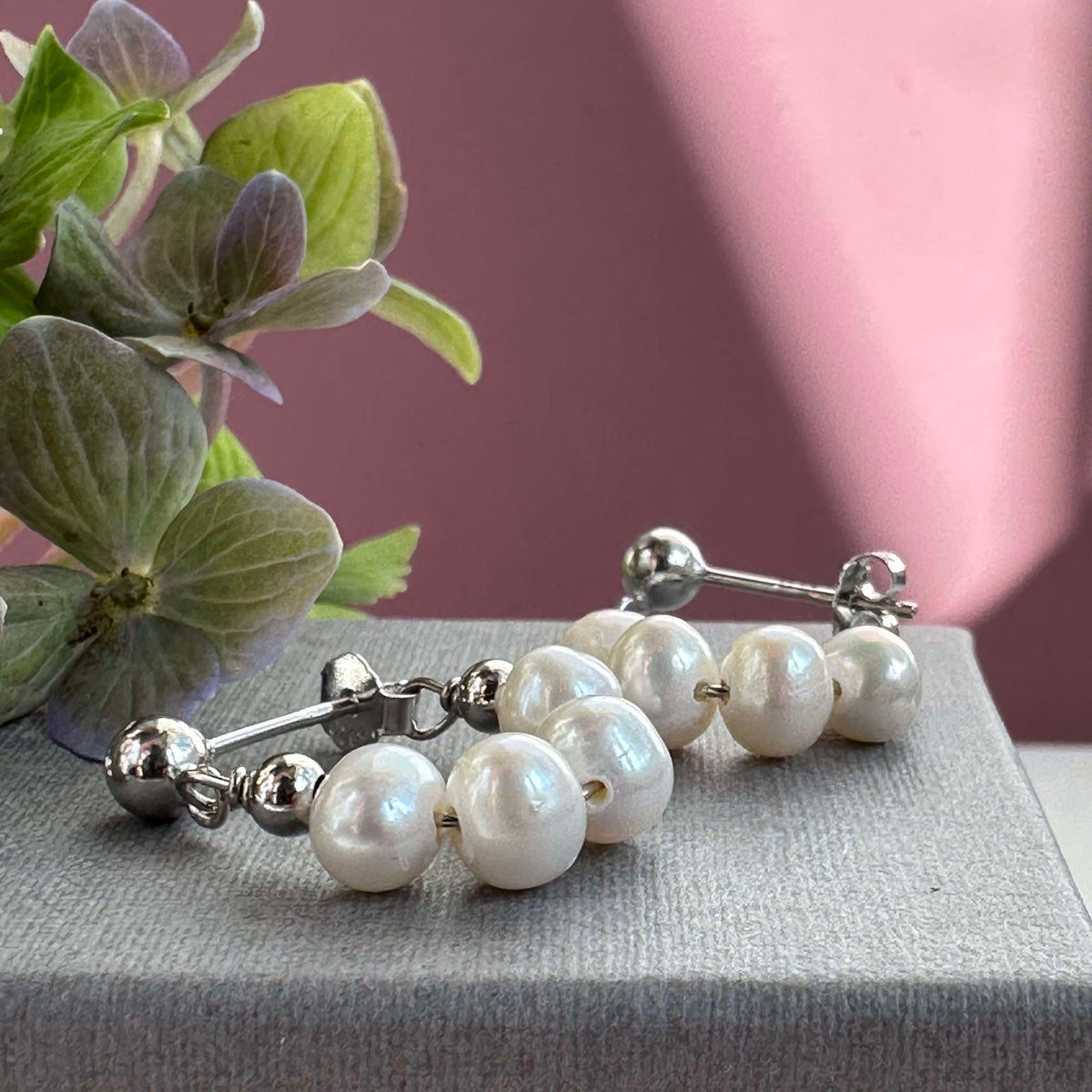 Boucles d’oreilles Selma – Argent sterling