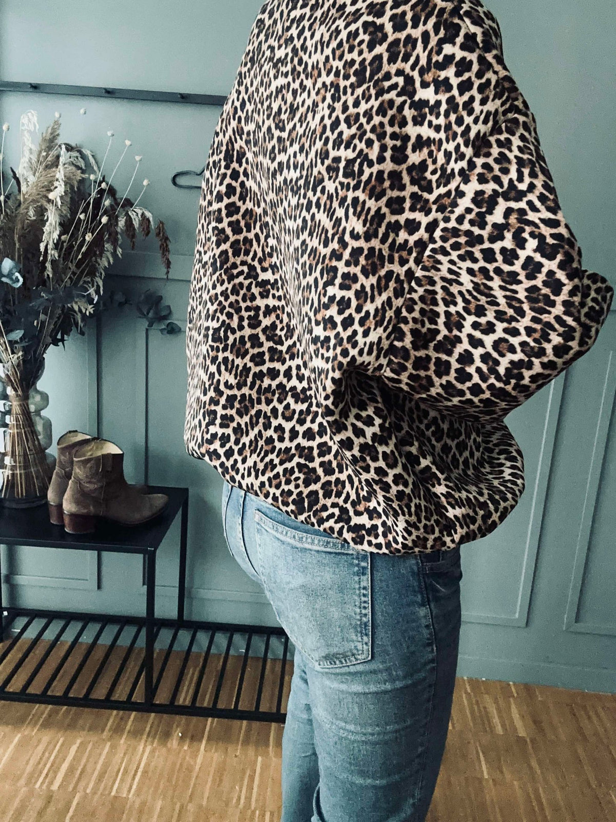 Veste léopard cool