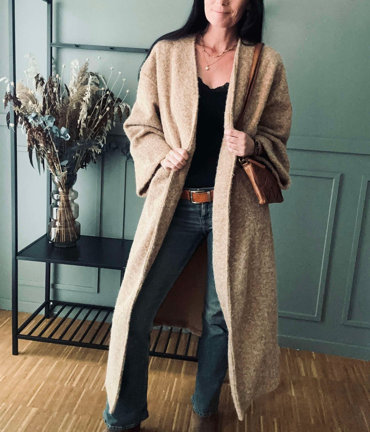 Veste Belina - Oversize Camel