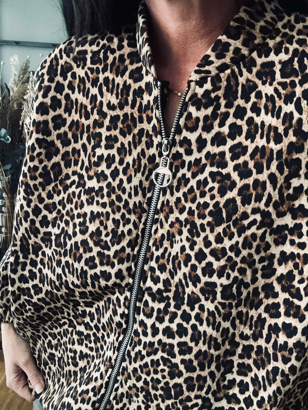 Veste léopard cool