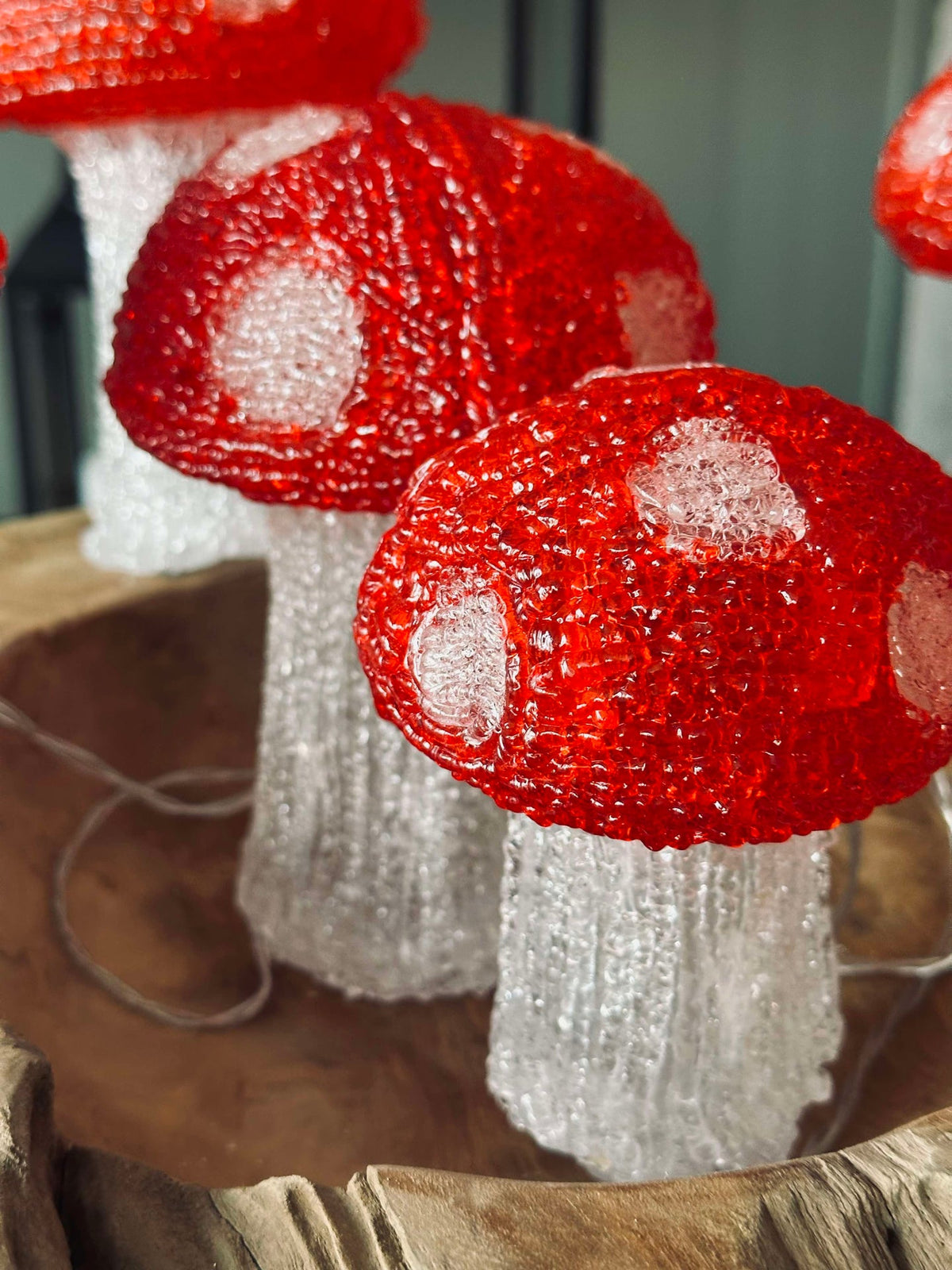 Lot Mushroom de 5 lampes - Homologué pour intérieur et extérieur