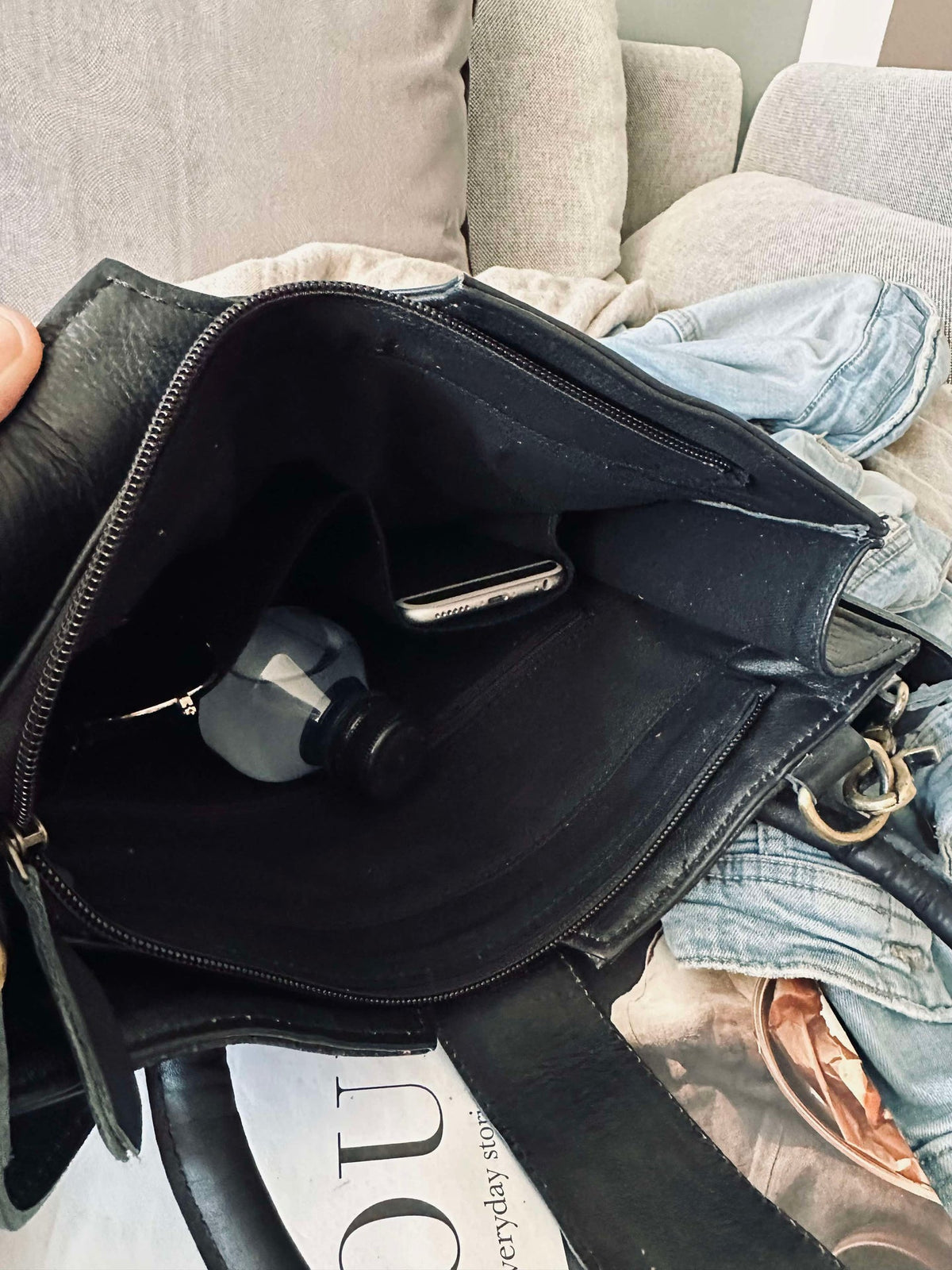 Sac de travail Lady en cuir de buffle