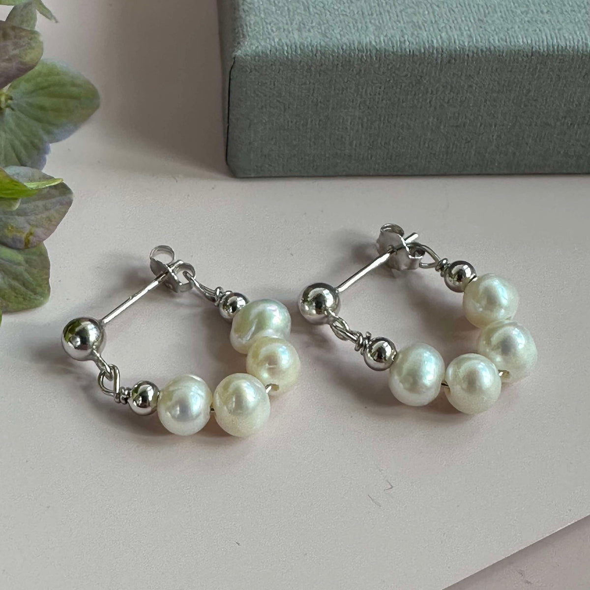 Boucles d’oreilles Selma – Argent sterling